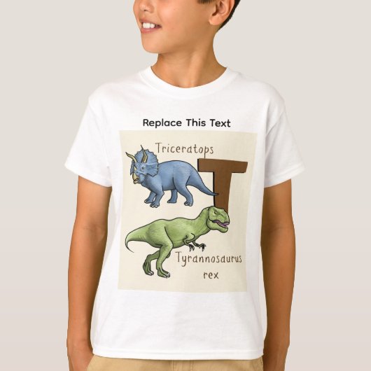 Dinosaurus of Prehistorisch dier T-shirt (Voorkant)