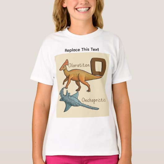 Dinosaurus of Prehistorisch dier T-shirt (Voorkant)