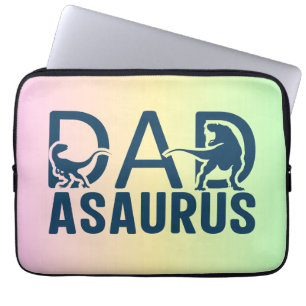 Dinosaurus Pap Asaurus Dino Liefhebber T Rex Pap D Laptop Sleeve
