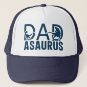 Dinosaurus Pap Asaurus Dino Liefhebber T Rex Pap D Trucker Pet (Voorkant)