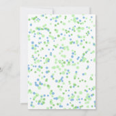 Dinosaurus Party Dance Grappige Gezamenlijke Verja Kaart (Achterkant)