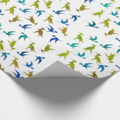 Dinosaurus Patroon Cadeaupapier (Hoek)