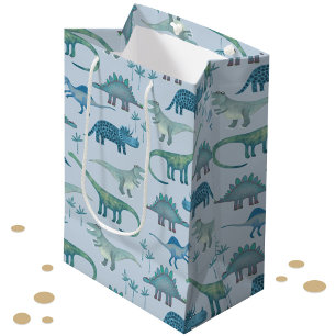 Dinosaurus Patroon Plezier Medium Cadeauzakje