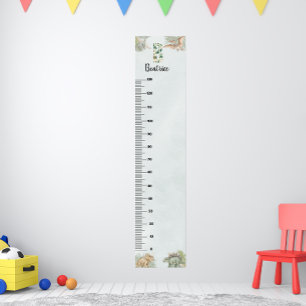 Dinosaurus Persoonlijke Naam Monogram B Groeigrafi Poster