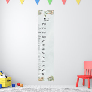 Dinosaurus Persoonlijke Naam Monogram F Groeigrafi Poster