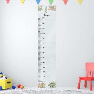 Dinosaurus Persoonlijke Naam Monogram I Groeigrafi Poster