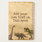 Dinosaurus Planner, T-rex Planner (Achterkant)