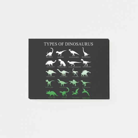dinosaurus post-it® notes (Voorkant)