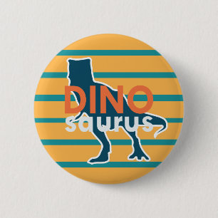 Dinosaurus prehistorische jurassic t-rex dier ronde button 5,7 cm