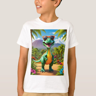 Dinosaurus print T-shirt