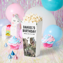 Dinosaurus Printable verjaardagsfeest, Dino Party Bedankdoosjes