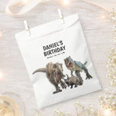 Dinosaurus Printable verjaardagsfeest, Dino Party Bedankzakje (Geknipt)