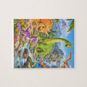 dinosaurus puzzel (Horizontaal)