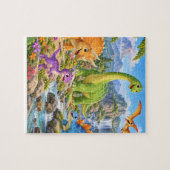 dinosaurus puzzel (Horizontaal)