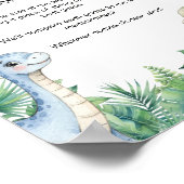 Dinosaurus Raad de Buikgrootte Spel Bord Poster (Hoek)