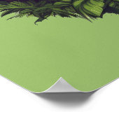 Dinosaurus Rawr Verjaardag Poster teken (Hoek)