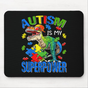 Dinosaurus Rex Autisme Is Mijn Superkracht Autisme Muismat