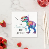 Dinosaurus Rex Verjaardag Servet (Insitu)