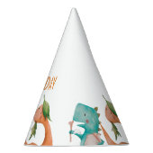 Dinosaurus Rex Verjaardagsfeestje Douche Feesthoedjes (Rechts)