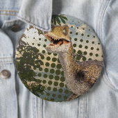 dinosaurus ronde button 6,0 cm (In situ)