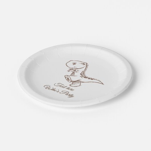 dinosaurus, , schattig, kinder, Bord van papier (Gekanteld)