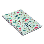 Dinosaurus schattige jongens, overdruk notitieboek (Rechterzijde)