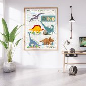 Dinosaurus Schattige Poster