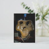 Dinosaurus Schedel Briefkaart (Staand voorkant)