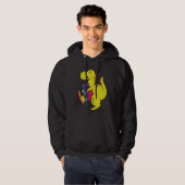 Dinosaurus School Child Dinosaur School Enrolment  Hoodie (Voorkant volledig)