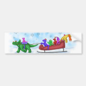 Dinosaurus sleerit bumpersticker (Voorkant)
