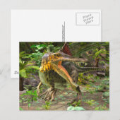 Dinosaurus Spinosaurus Briefkaart (Voorkant / Achterkant)