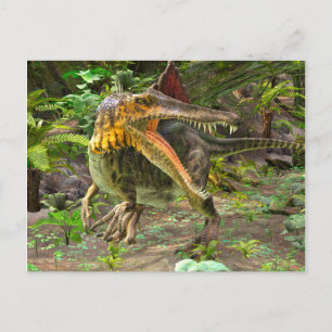 Dinosaurus Spinosaurus Briefkaart