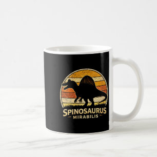 Dinosaurus Spinosaurus grappige vintage vrouwen Koffiemok