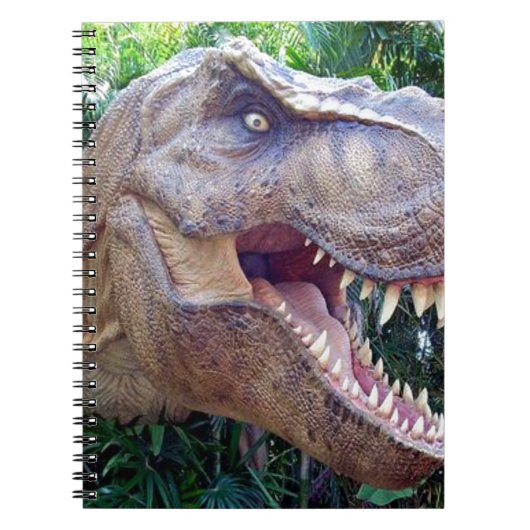 Dinosaurus Spiraal Notebook Notitieboek (Voorkant)