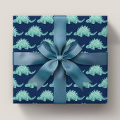 Dinosaurus Stegosaurus Kinderverjaardag Cadeaupapier