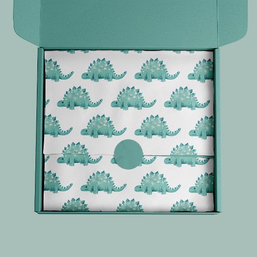 Dinosaurus Stegosaurus Kinderverjaardag Tissuepapier