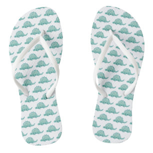 Dinosaurus Stegosaurus Patroon Teenslippers