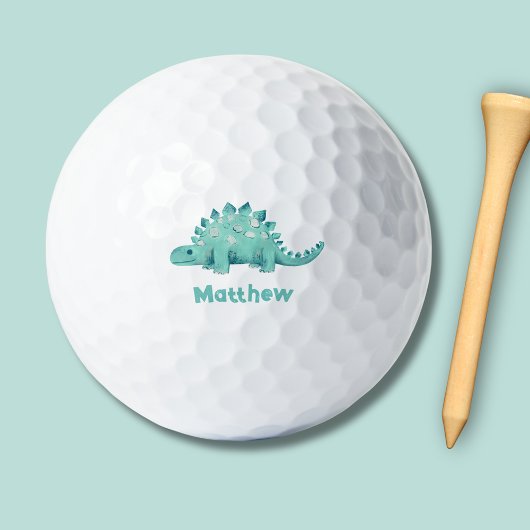 Dinosaurus Stegosaurus Voornaam Golfballen