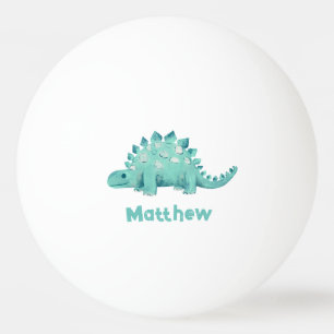 Dinosaurus Stegosaurus Voornaam Pingpongbal