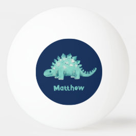Dinosaurus Stegosaurus Voornaam Pingpongbal