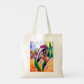 Dinosaurus stenen  tote bag (Achterkant)