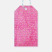 Dinosaurus T-Rex Bedankt Stomping door Meisje Verj Cadeaulabel (Achterkant)