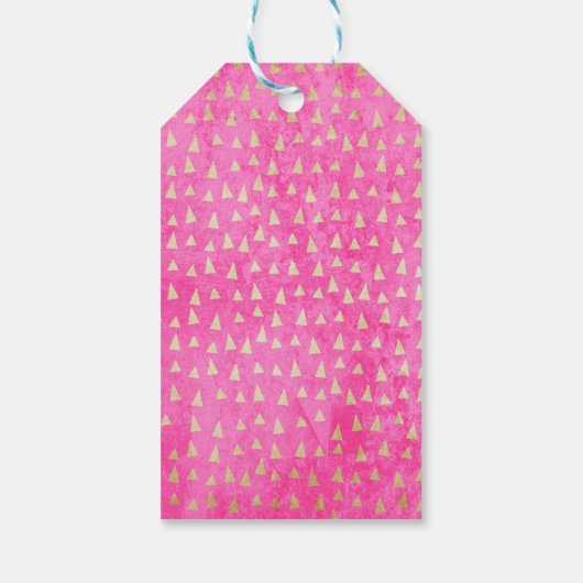 Dinosaurus T-Rex Bedankt Stomping door Meisje Verj Cadeaulabel (Achterkant)