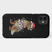 Dinosaurus T-rex Boom Kerst Trui Xmas Dino Case-Mate iPhone Case (Achterkant (horizontaal))