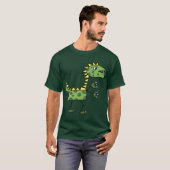dinosaurus t-rex cartoon t-shirt (Voorkant volledig)