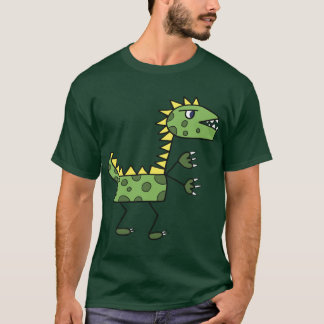 dinosaurus t-rex cartoon t-shirt