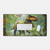 Dinosaurus T-Rex Dino Tropisch Oerwoud Bureaumat (Keyboard & Muis)