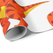 Dinosaurus T Rex Kinder Cadeaupapier (Rol Hoek)