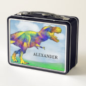 Dinosaurus T Rex Kinder gepersonaliseerd (Achterkant)