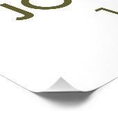 Dinosaurus T-Rex Monster Truck, Perfect Poster (Hoek)